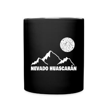 Bergsport huascarán - Tasse einfarbig - Schwarz - Vorne