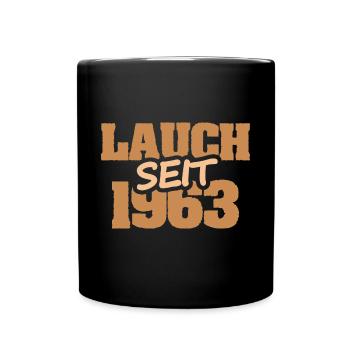 1963 - Tasse einfarbig - Schwarz - Vorne