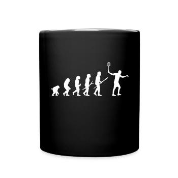 Badminton Cadeau Evolution Homme Sport - Mug uni - noir - Devant