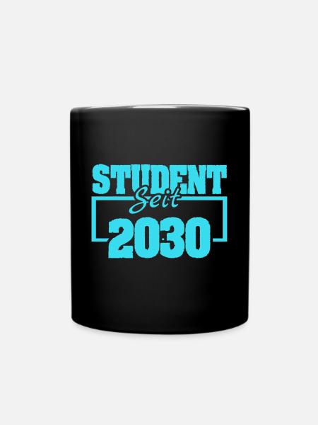 Student 2030 - Tasse einfarbig - Schwarz