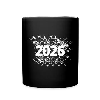 Bulles 2026 - Mug uni - noir - Devant