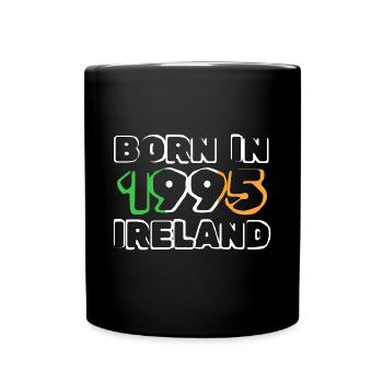 Born in 1995 - Full Colour Mug - black - Front
