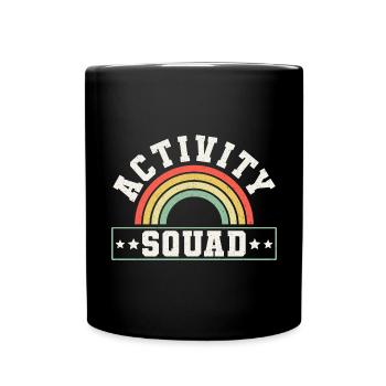 Activity Assistant Squad Team - Tasse einfarbig - Schwarz - Vorne