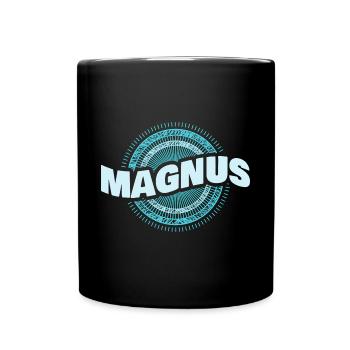 Magnus als Geschenkidee - Tasse einfarbig - Schwarz - Vorne