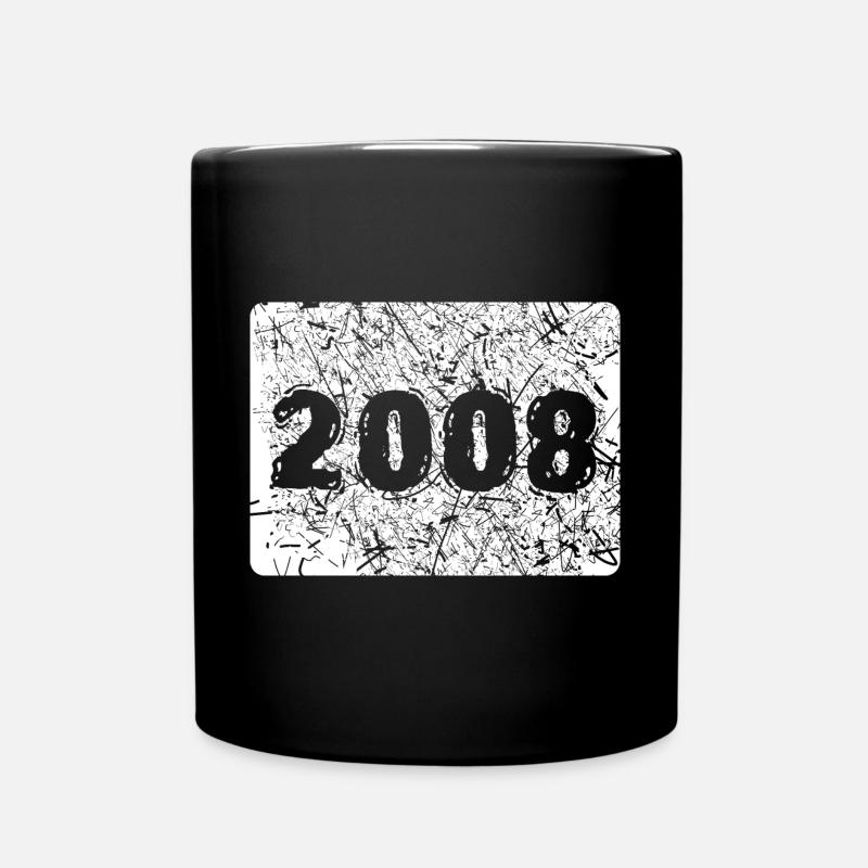 2008 - Tasse einfarbig - Schwarz