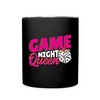 Jeux de société jeu de société cadeau - Mug uni - noir - Devant