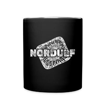 Geburt Nordulf - Tasse einfarbig - Schwarz - Vorne