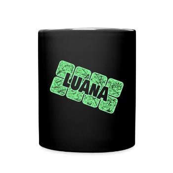 First name Luana - Full Colour Mug - black - Front