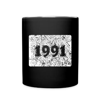 1991 1991 - Full Colour Mug - black - Front