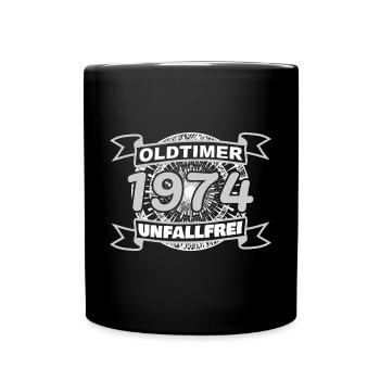 1974 1974 - Tasse einfarbig - Schwarz - Vorne