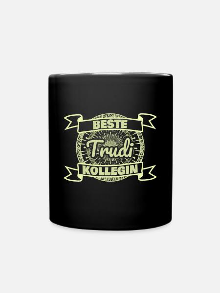 Trudi - Tasse einfarbig - Schwarz
