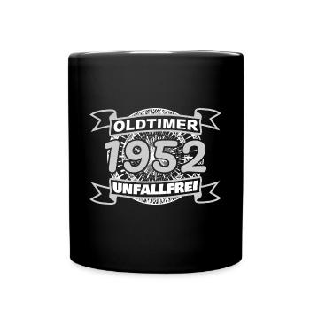 Oldtimer 1952 - Full Colour Mug - black - Front