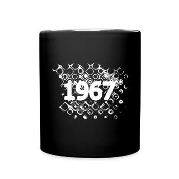 1967 - Tasse einfarbig - Schwarz - Vorne