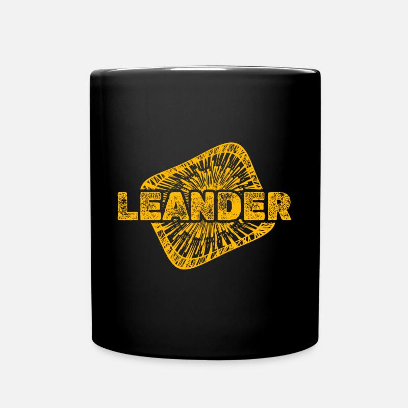 Sternenstaub Leander - Tasse einfarbig - Schwarz