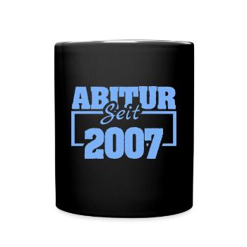 Graduated from high school in 2007 - Full Colour Mug - black - Front