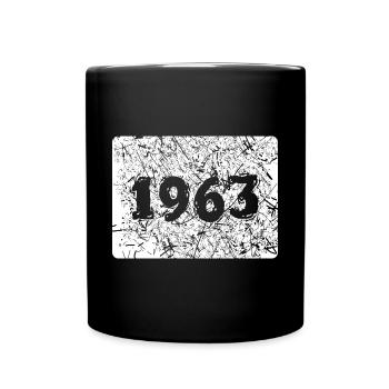 1963 - Tasse einfarbig - Schwarz - Vorne