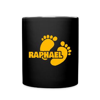 Raphael as Birth - Full Colour Mug - black - Front