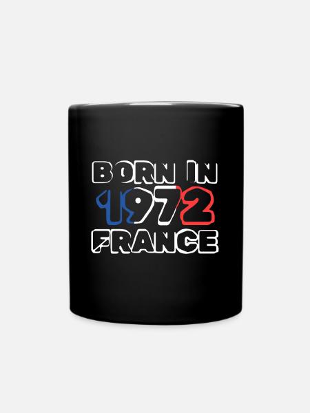 1972 - Mug uni - noir