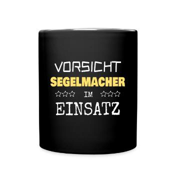 Cadeau pour voilerie - Mug uni - noir - Devant