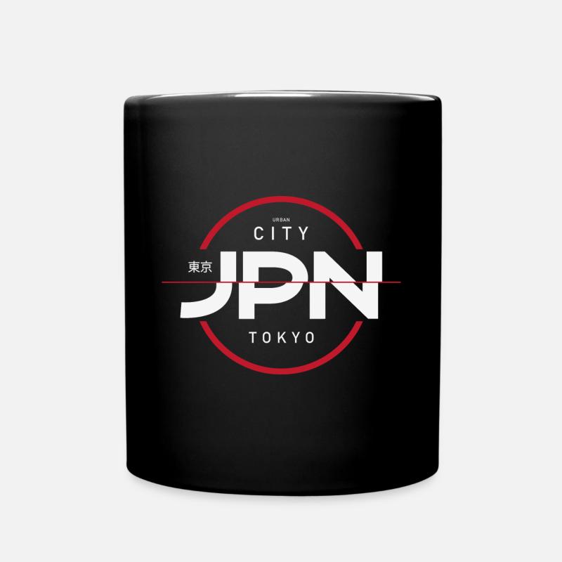 Tokyo Japan - Full Colour Mug - black