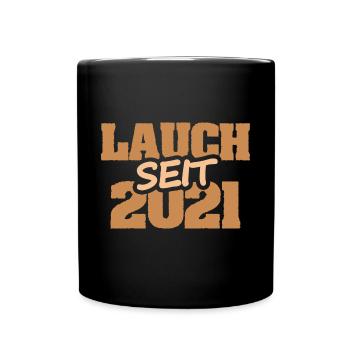 2021 - Tasse einfarbig - Schwarz - Vorne