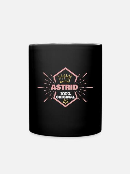 Astrid - Tasse einfarbig - Schwarz