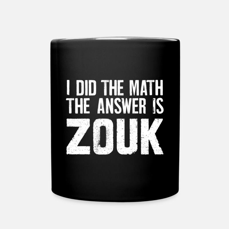 Zouk-Tanz-Geschenk - Tasse einfarbig - Schwarz
