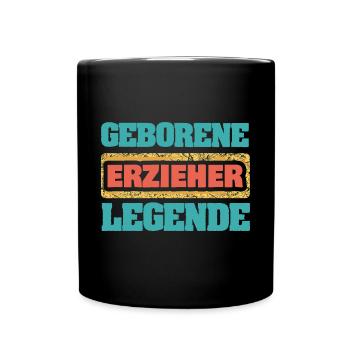 Profession Éducateur - Mug uni - noir - Devant