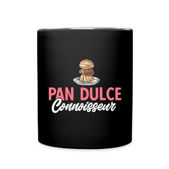 Concha Hispanic Mexican Pan Dulce - Full Colour Mug - black - Front