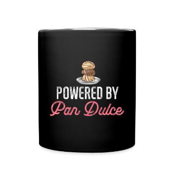 Concha Hispanic Mexican Pan Dulce - Full Colour Mug - black - Front