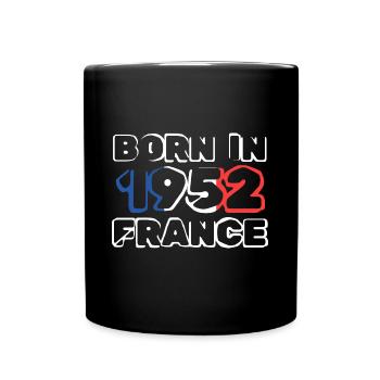 in 1952 - Full Colour Mug - black - Front