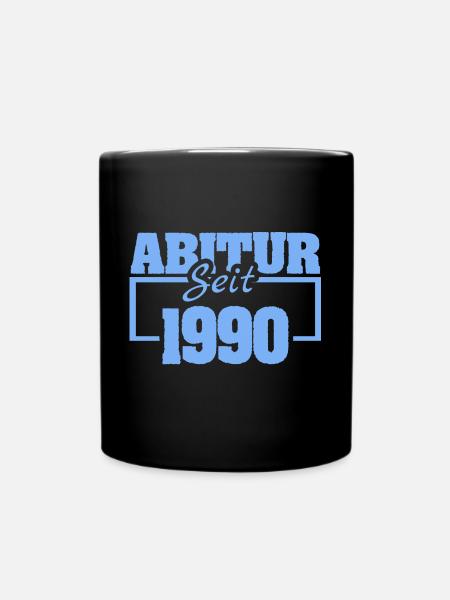 1990 - Tasse einfarbig - Schwarz