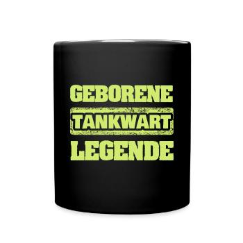 Occupation: Gas station attendant - Full Colour Mug - black - Front