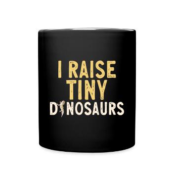 Leopard Gecko Reptile Pet Gecko - Full Colour Mug - black - Front