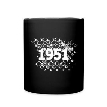 Retro 1951 - Full Colour Mug - black - Front