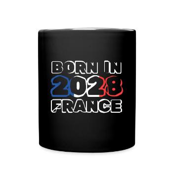 2028 - Tasse einfarbig - Schwarz - Vorne
