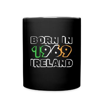 Born in 1969 - Full Colour Mug - black - Front