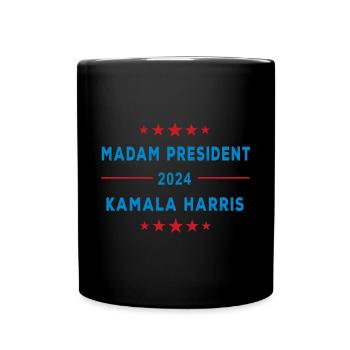 Madam President 2024 - Full Colour Mug - black - Front