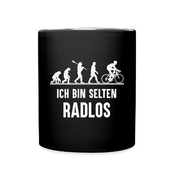Rare Wheelless Bicycle Mountain Bike Road Bike - Full Colour Mug - black - Front