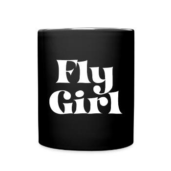 90er Jahre 90s Retro Geschenk - Tasse einfarbig - Schwarz - Vorne