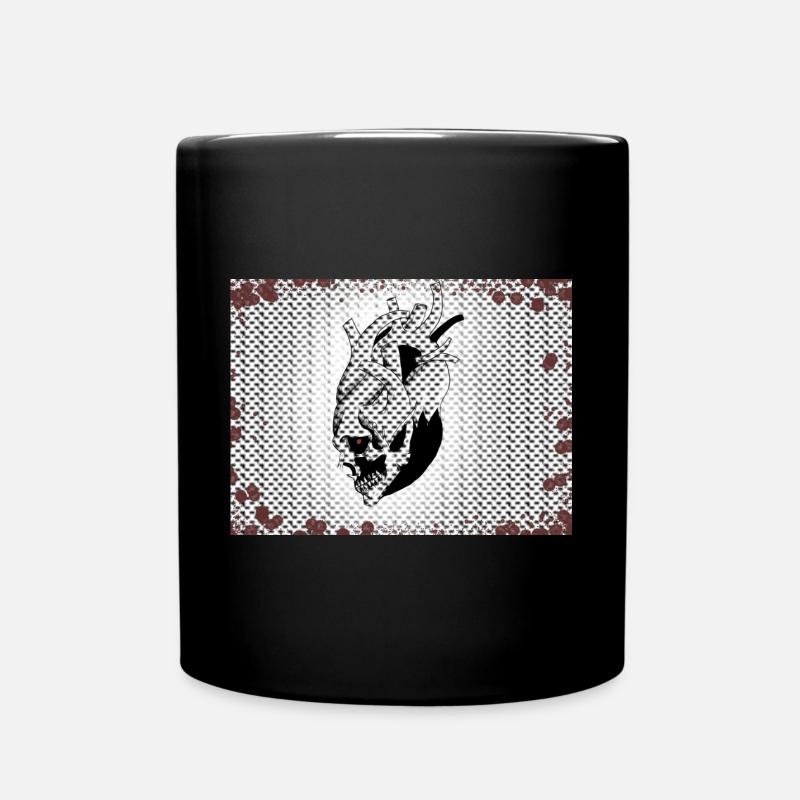Heart - Tasse einfarbig - Schwarz