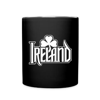 Irlande - Bonne Saint-Patrick - Shamrock - Mug uni - noir - Devant