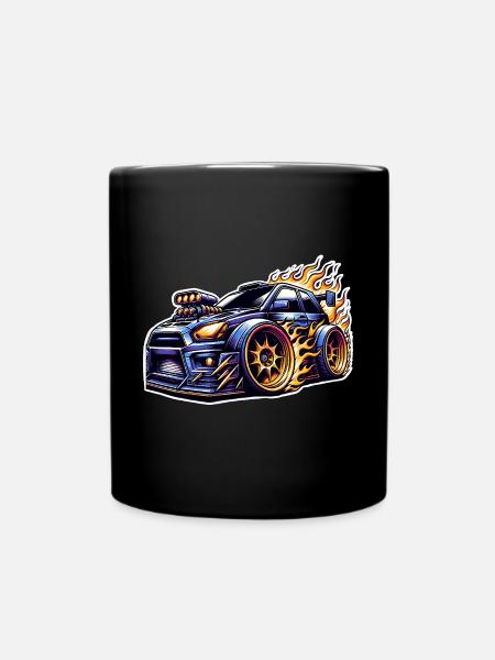 Voiture de sport tuning voiture - Mug uni - noir