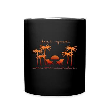 Perfect Beach Moments - Full Colour Mug - black - Front