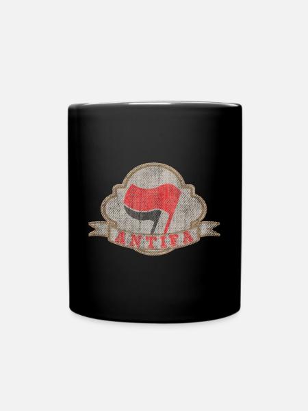 FLAGGEN DER ANTIF - Tasse einfarbig - Schwarz