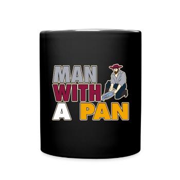Blanchisseur d’or Digger Introverti traditionnel - Mug uni - noir - Devant