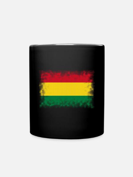 Bolivien - Tasse einfarbig - Schwarz