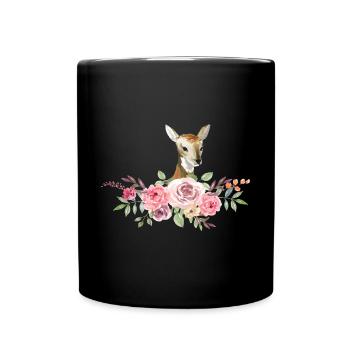 Dirndl Replacement Lausmadl Madl Volksfest Tirol Bavaria - Full Colour Mug - black - Front
