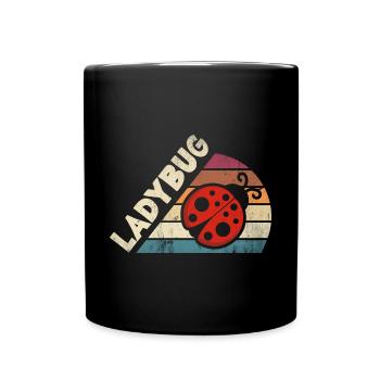 Ladybug Entomologist Ladybirds Entomology - Full Colour Mug - black - Front