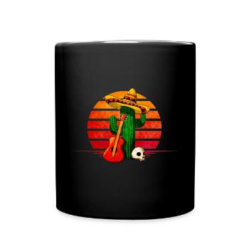 Cactus - Mug uni - noir - Devant